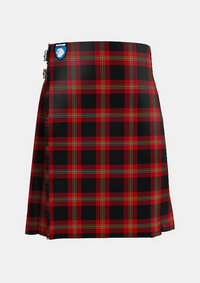 Traditional_Pirrie_Tartan_kilt_front_image_with_pleated_design_and_adjustable_buckles_for_men