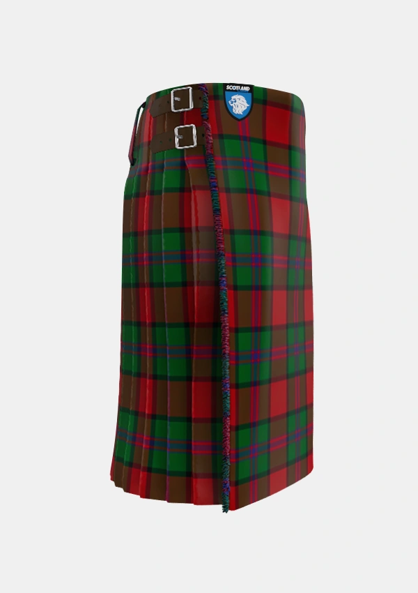 Traditional_Plummer_Personal_Tartan_5947_kilt_right_image_with_pleated_design_and_adjustable_buckles_for_men