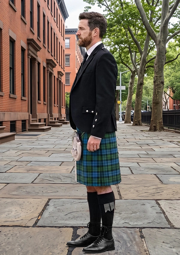 Traditional_Polaris_Military_Tartan_222_Kilt_and_Argyle_Jacket_Kilt_Outfit_left_image