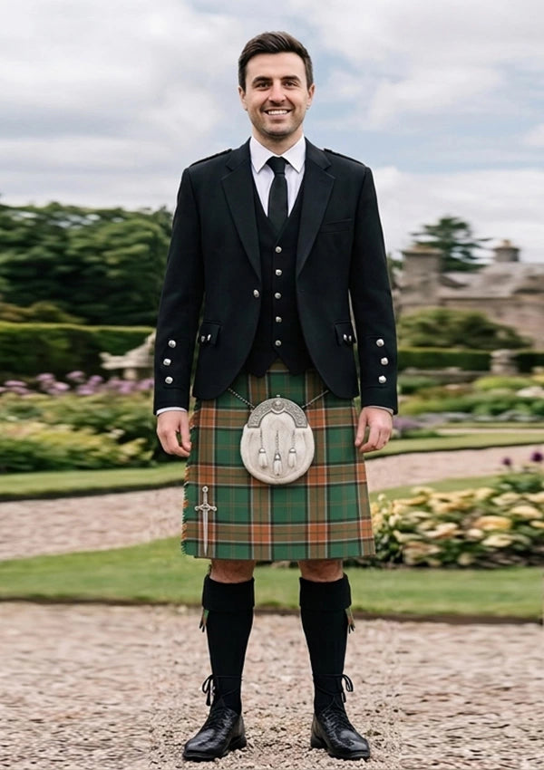 Traditional_Pollock_tartan_867_Kilt_and_Argyle_Jacket_Kilt_Outfit_front_image