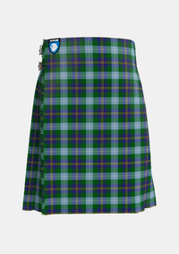 Traditional_Porteous_Tartan_kilt_1264_front_image_with_pleated_design_and_adjustable_buckles_for_men