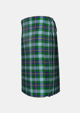 Traditional_Porteous_Tartan_kilt_1264_left_image_with_pleated_design_and_adjustable_buckles_for_men