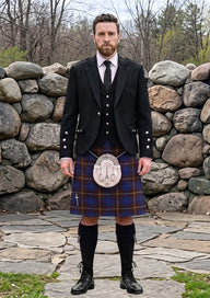 Traditional_Potts_Tartan_4538_Kilt_and_Argyle_Jacket_Kilt_Outfit_front_image