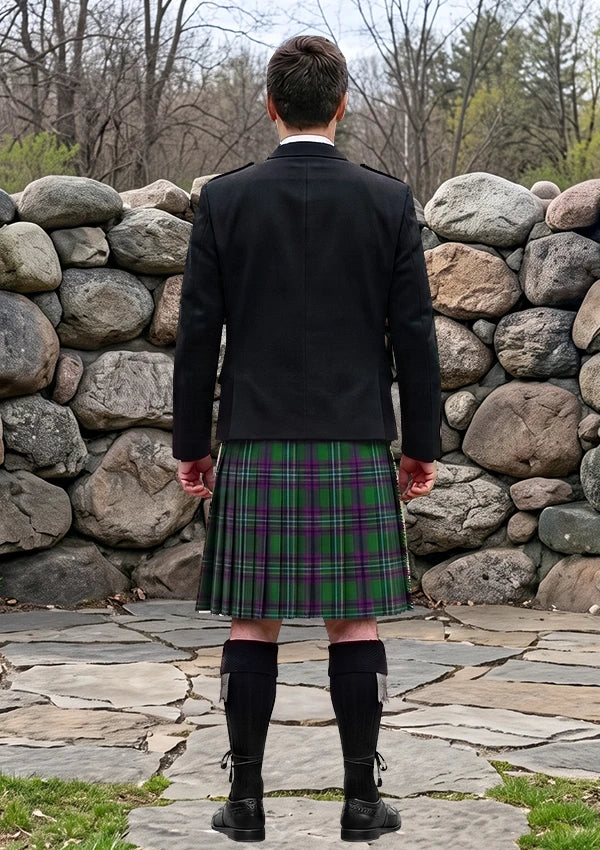 Traditional_Powell_Tartan_11787_Kilt_and_Argyle_Jacket_Kilt_Outfit_back_image