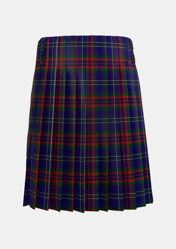 Traditional_Prentice_M_Tartan_14047_kilt_back_image_with_pleated_design_and_adjustable_buckles_for_men