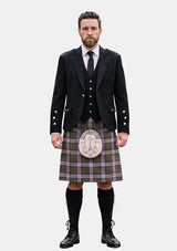 Traditional_Prickly_Thistle_Tartan_10805_Kilt_and_Argyle_Jacket_Kilt_Outfits_front_image