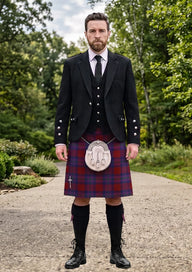 Traditional_Pride_of_Scotland_Autumn_Tartan_Kilt_and_Argyle_Jacket_Kilt_Outfit_front_image