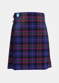 Traditional_Pride_of_Scotland_Tartan_2469_kilt_front_image_with_pleated_design_and_adjustable_buckles_for_men