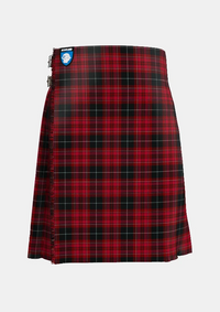 Traditional_Pride_of_Wales_Tartan_kilt_7515_front_image_with_pleated_design_and_adjustable_buckles_for_men