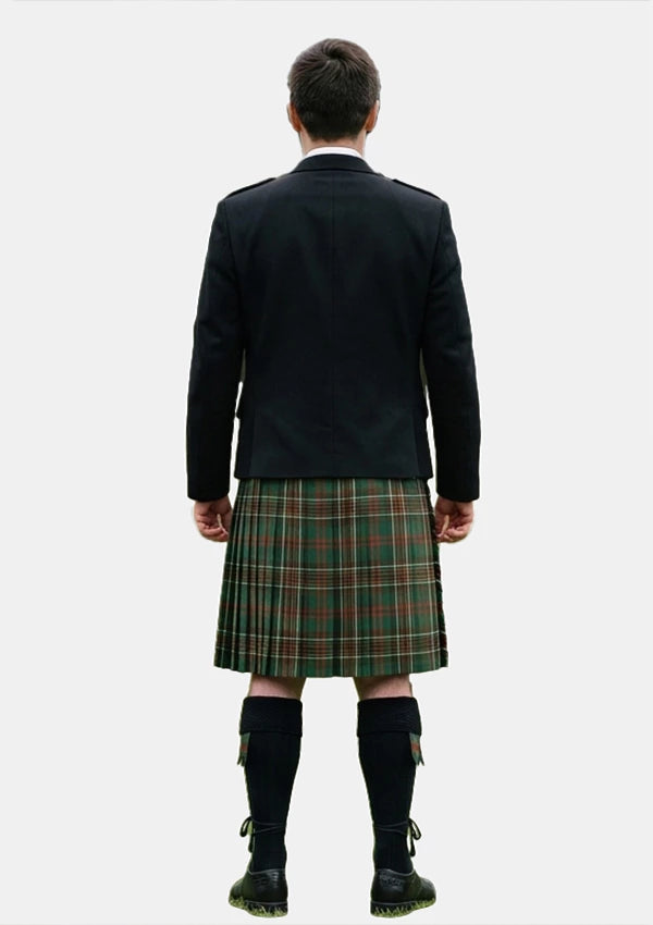 Traditional_Prince_of_Wales_tartan_3306_Kilt_and_Argyle_Jacket_Kilt_Outfits_back_image