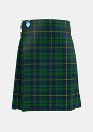 Traditional_Princess_Beatrice_Hunting_Tartan_545_kilt_front_image_with_pleated_design_and_adjustable_buckles_for_men