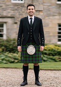 Traditional_Princess_Diana_tartan_5459_Kilt_and_Argyle_Jacket_Kilt_Outfit_front_image