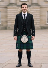 Traditional_Pringle_Tartan_2816_Kilt_and_Argyle_Jacket_Kilt_Outfit_front_image