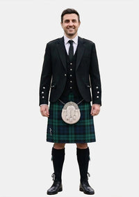 Traditional_Pringle_Tartan_2816_Kilt_and_Argyle_Jacket_Kilt_Outfits_front_image