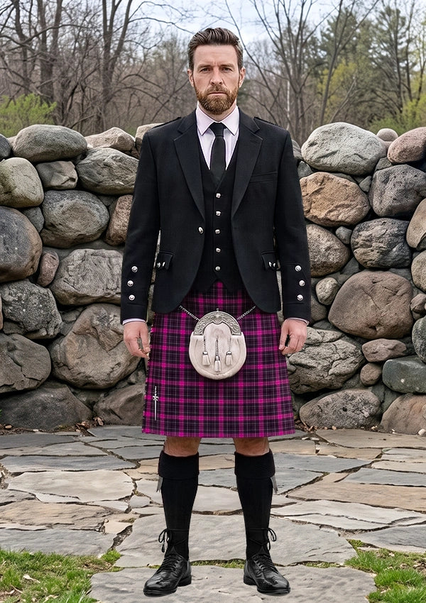Traditional_Punky_Princess_Tartan_10618_Kilt_and_Argyle_Jacket_Kilt_Outfit_front_image