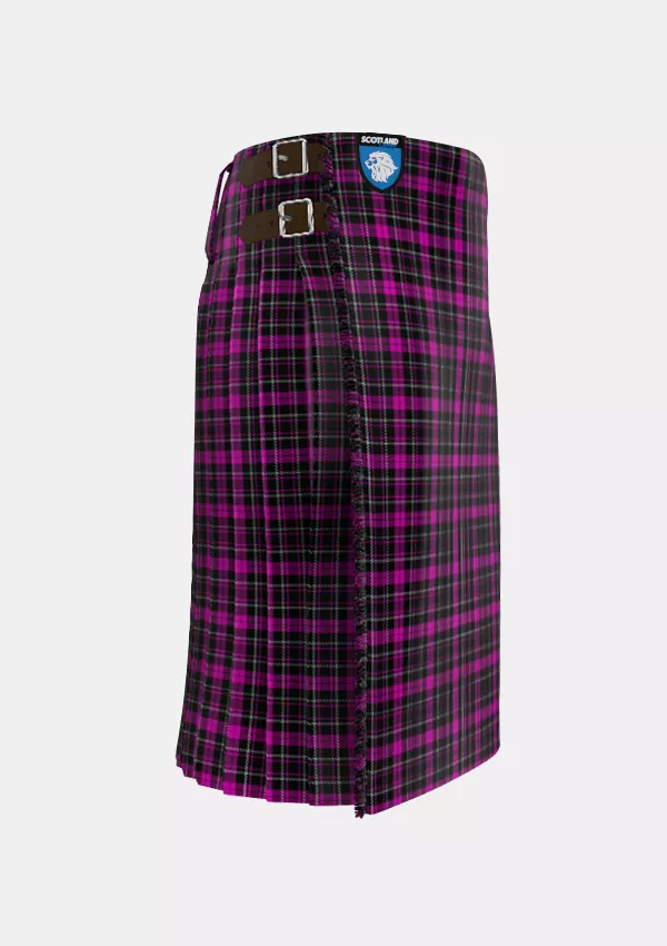 Traditional_Punky_Princess_Tartan_10618_kilt_right_image_with_pleated_design_and_adjustable_buckles_for_men