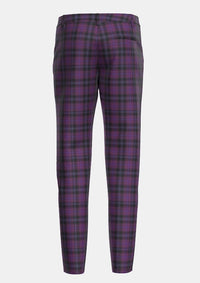 Maßgefertigte Lila Tartan Hose	