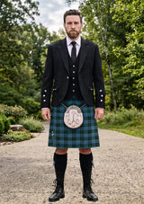 Traditional_Quinn_Tartan_2478_Kilt_and_Argyle_Jacket_Kilt_Outfit_front_image