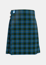 Traditional_Quinn_Tartan_kilt_2478_front_image_with_pleated_design_and_adjustable_buckles_for_men