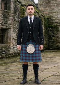 Traditional_Rafferty_Tartan_6749_Kilt_and_Argyle_Jacket_Kilt_Outfit_front_image