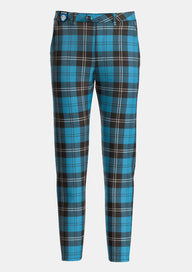 Maßgeschneiderte Ramsay Blau Tartan Hose	