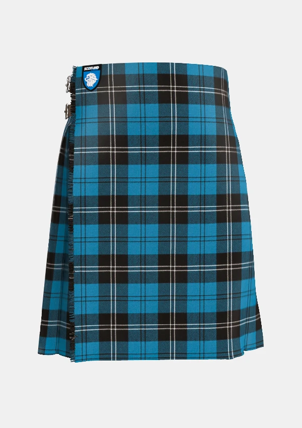 Custom Made Blue Ramsay Tartan Kilt	