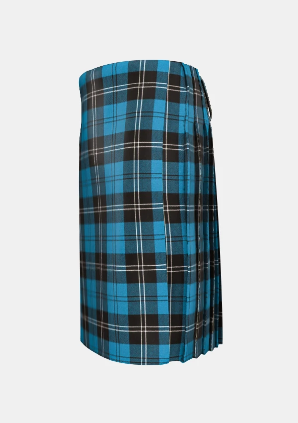 Custom Made Blue Ramsay Tartan Kilt	