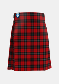 Traditional_Ramsay_Tartan_1235_kilt_front_image_with_pleated_design_and_adjustable_buckles_for_men