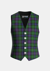 Traditional_Rankine_Tartan_292_Waistcoat_front_image