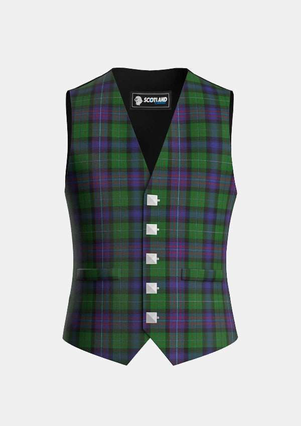 Traditional_Rankine_Tartan_292_Waistcoat_front_image
