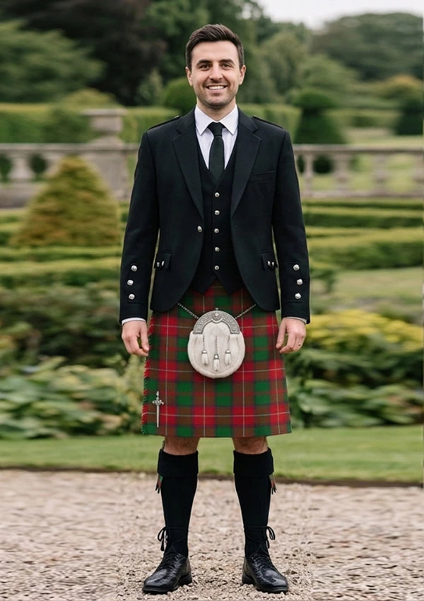 Traditional_Rattray_tartan_819_Kilt_and_Argyle_Jacket_Kilt_Outfit_front_image