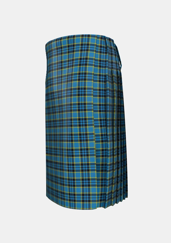 Traditional_Rea_Tartan_kilt_left_image_with_pleated_design_and_adjustable_buckles_for_men