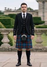Traditional_Reese_Tartan_6915_Kilt_and_Argyle_Jacket_Kilt_Outfit_front_image