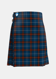 Traditional_Reese_Tartan_kilt_6915_front_image_with_pleated_design_and_adjustable_buckles_for_men
