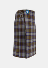 Traditional_Renfrew_Tartan_kilt_right_image_with_pleated_design_and_adjustable_buckles_for_men