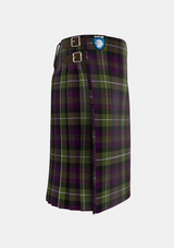 Traditional_Rennie_Tartan_kilt_716_right_image_with_pleated_design_and_adjustable_buckles_for_men