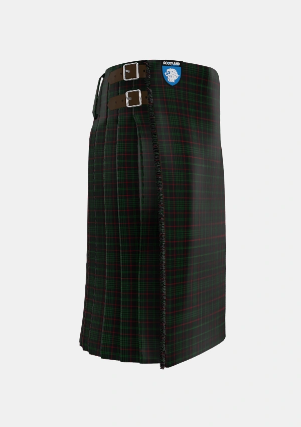 Traditional_Renwick_2_Tartan_787_kilt_right_image_with_pleated_design_and_adjustable_buckles_for_men