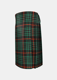 Traditional_Renwick_Tartan_kilt_787_left_image_with_pleated_design_and_adjustable_buckles_for_men