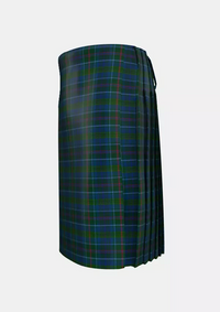 Traditional_Richard_of_Wales_Tartan_5761_kilt_left_image_with_pleated_design_and_adjustable_buckles_for_men