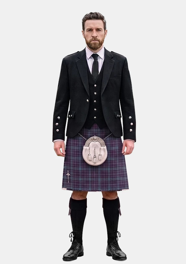 Traditional_Riley_s_Theme_Tartan_10657_Kilt_and_Argyle_Jacket_Kilt_Outfits_front_image