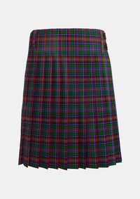 Traditional_Ritchie_Tartan_kilt_5412_back_image_with_pleated_design_and_adjustable_buckles_for_men