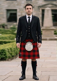 Traditional_Rob_Roy_Macgregor_Tartan_Kilt_and_Argyle_Jacket_Kilt_Outfit_front_image