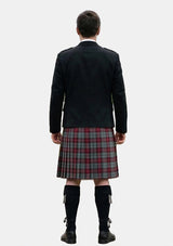 Traditional_Rob_Roy_Tartan_7026_Kilt_and_Argyle_Jacket_Kilt_Outfits_back_image