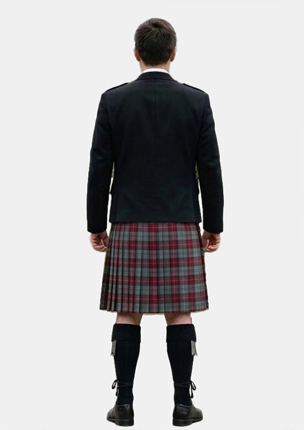 Traditional_Rob_Roy_Tartan_7026_Kilt_and_Argyle_Jacket_Kilt_Outfits_back_image