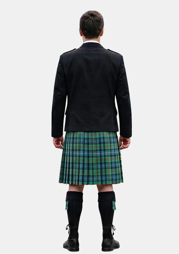 Traditional_Robertson_Hunting_Ancient_Tartan_Kilt_and_Argyle_Jacket_Kilt_Outfits_back_image