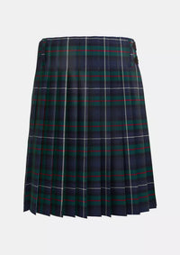 Traditional_Robertson_Hunting_Modern_Tartan_kilt_back_image_with_pleated_design_and_adjustable_buckles_for_men