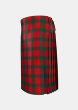 Traditional_Robertson_Vestiarium_Scoticum_Tartan_841_kilt_left_image_with_pleated_design_and_adjustable_buckles_for_men