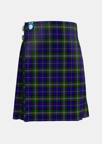 Traditional_Robson_Steve_Tartan_13975_kilt_front_image_with_pleated_design_and_adjustable_buckles_for_men