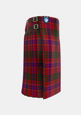 Traditional_Ross_3_Tartan_863_kilt_right_image_with_pleated_design_and_adjustable_buckles_for_men
