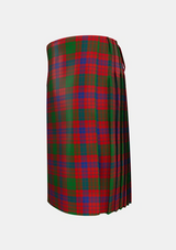 Traditional_Ross_6_Tartan_883_kilt_left_image_with_pleated_design_and_adjustable_buckles_for_men